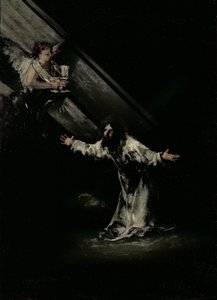 Kristus på Oliebjerget, 1819 (olie på træ)